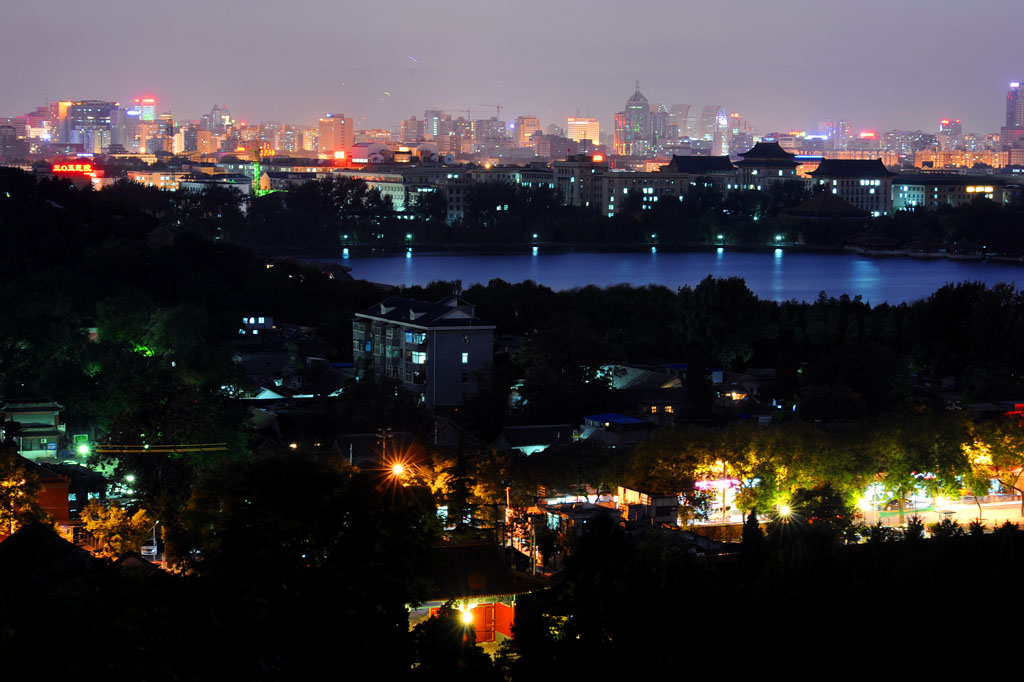 北海夜景 摄影 侏罗纪