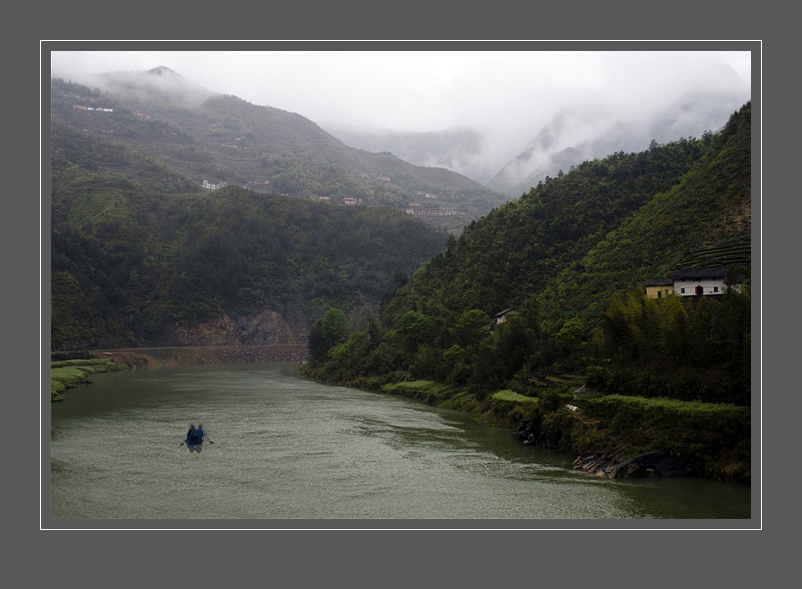 焦滩烟雨 摄影 湮迪