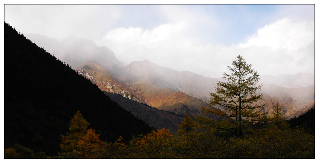 九寨风光 摄影 燕山野夫