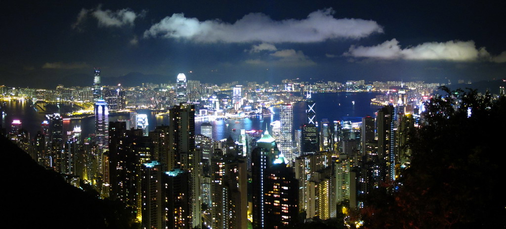 维多利亚港夜景 摄影 新生