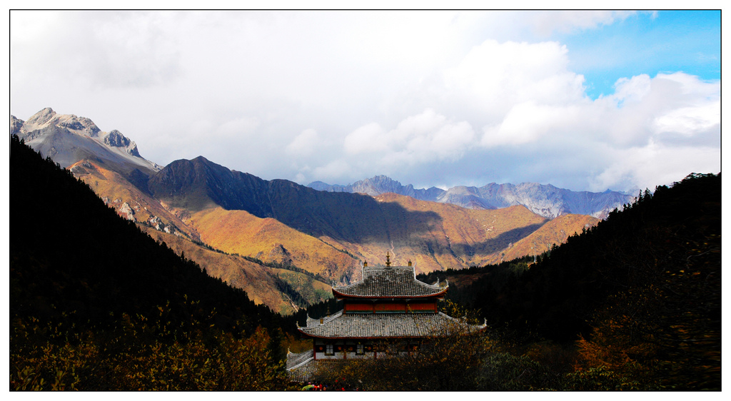 九寨风光 摄影 燕山野夫