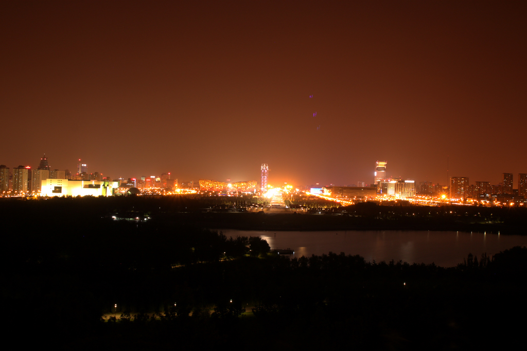 奥林匹克中轴夜景 摄影 bjplcn