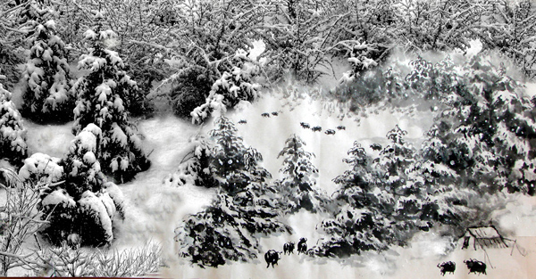 祁连积雪 摄影 吴西部