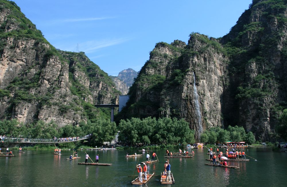 野三坡东湖港 摄影 水光山色