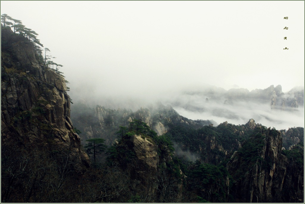 烟雨黄山 摄影 文影1953