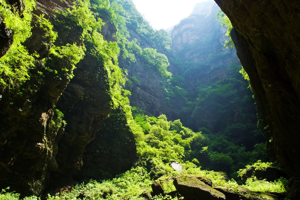 京西马套峡谷 摄影 相逢是歌