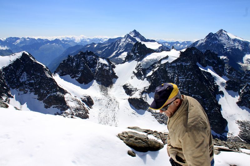 走近阿尔卑斯雪山（一） 摄影 多木