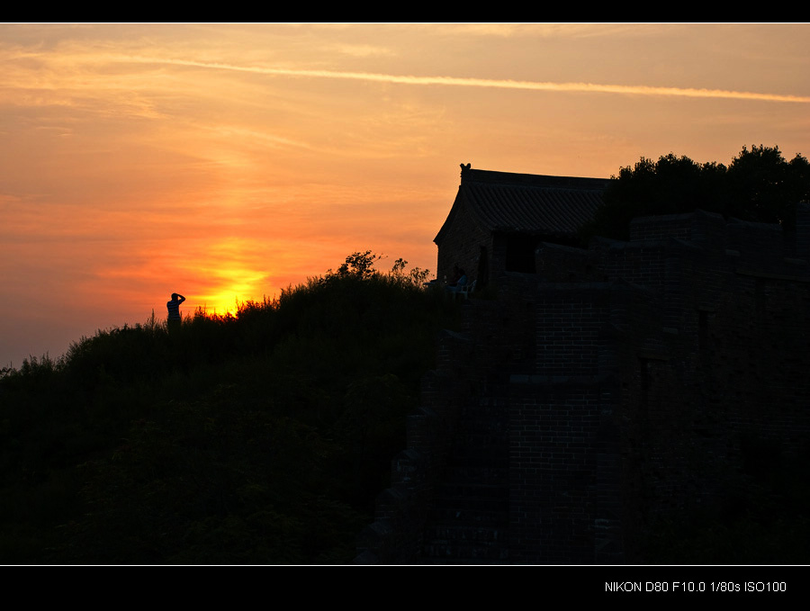 守望夕阳 摄影 烟霞