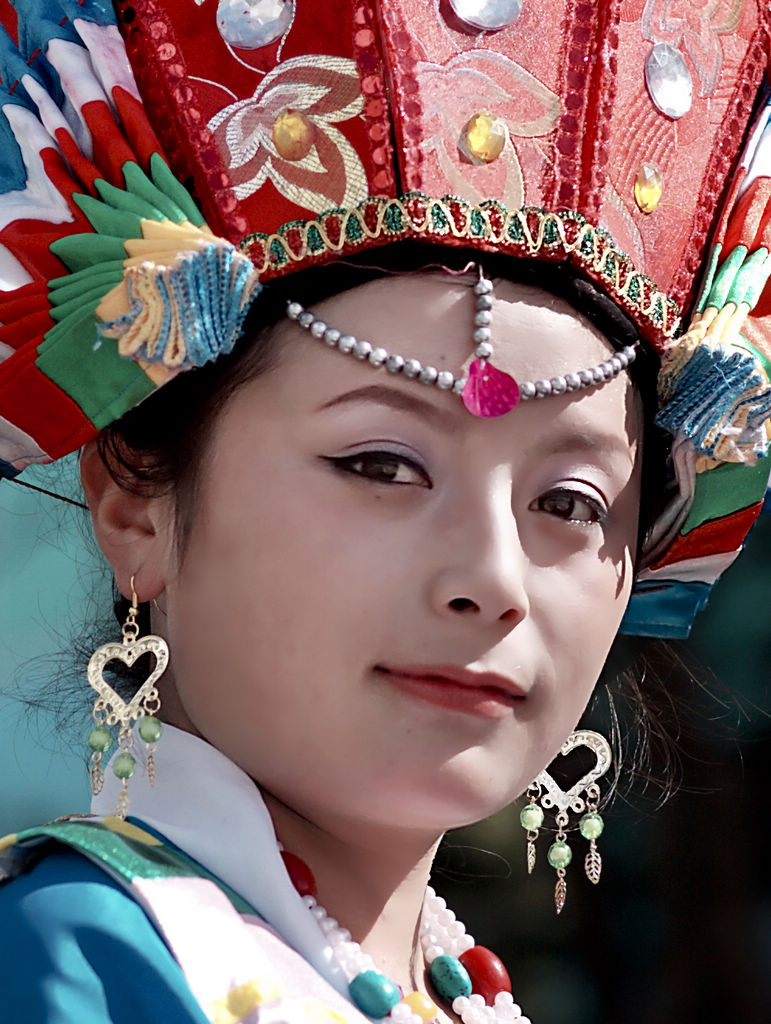 世博会西藏周来自西藏的演员们—2 摄影 海音