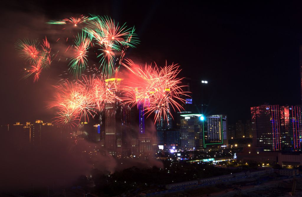 深圳，生日快乐！ 摄影 藏香