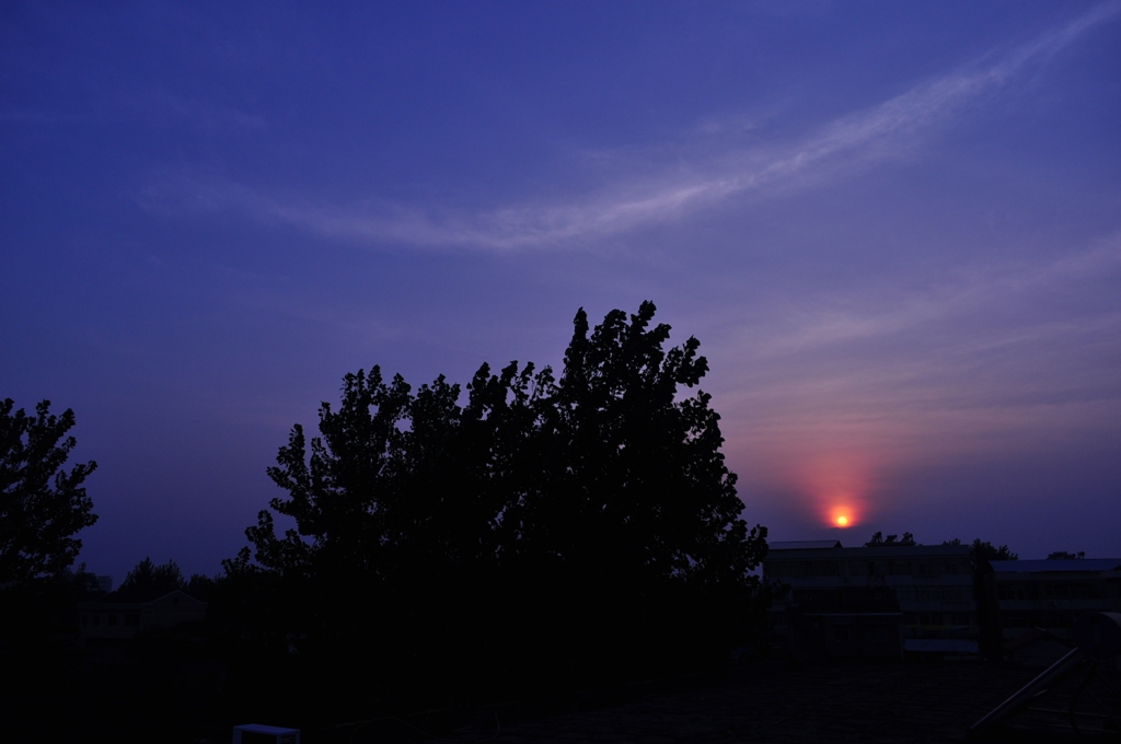 夕阳 摄影 追风色影