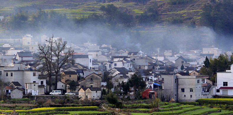 山村的早晨 摄影 紫A