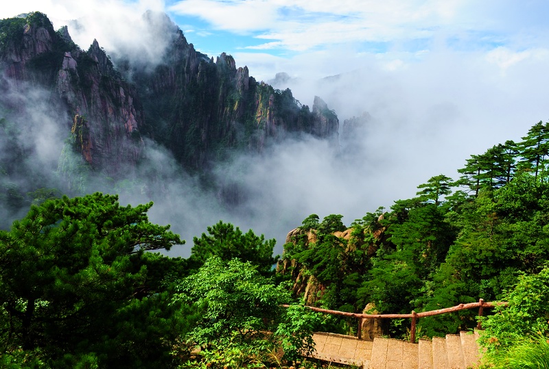 黄山风光 摄影 龙行雨