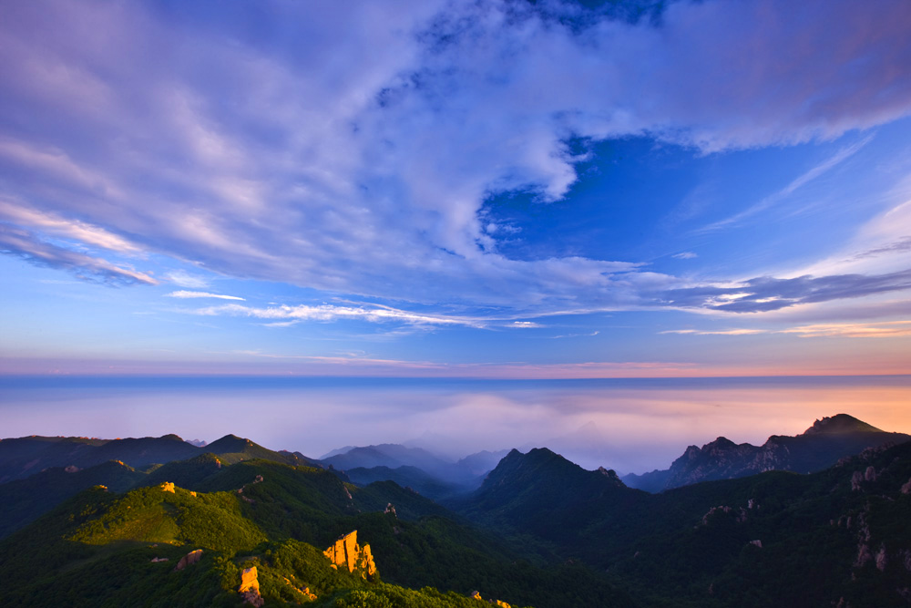 仙山夕照 摄影 品茗