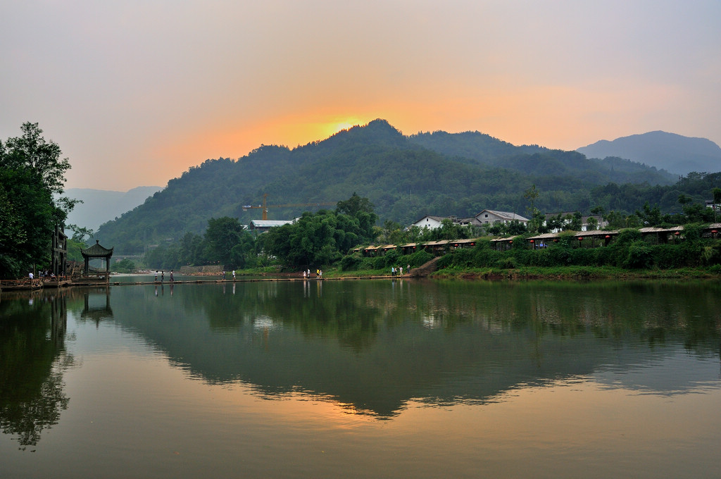 柳江夕色 摄影 御风而逝