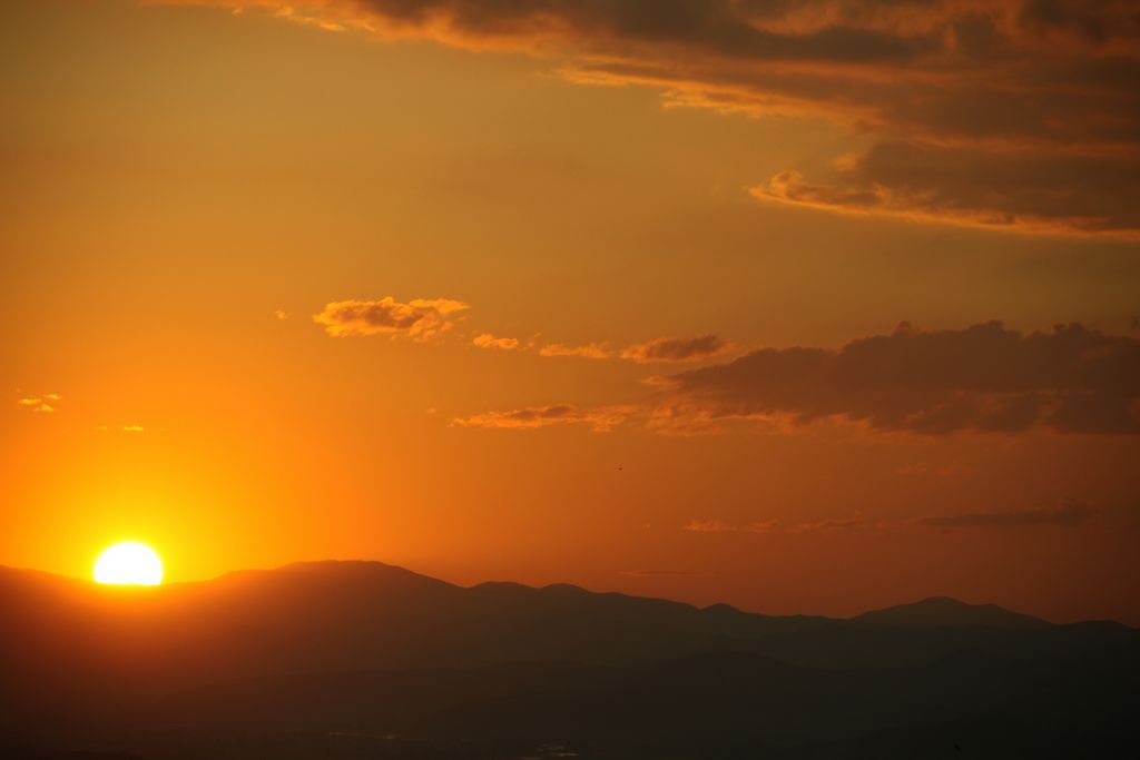 夕阳 摄影 辉长龙