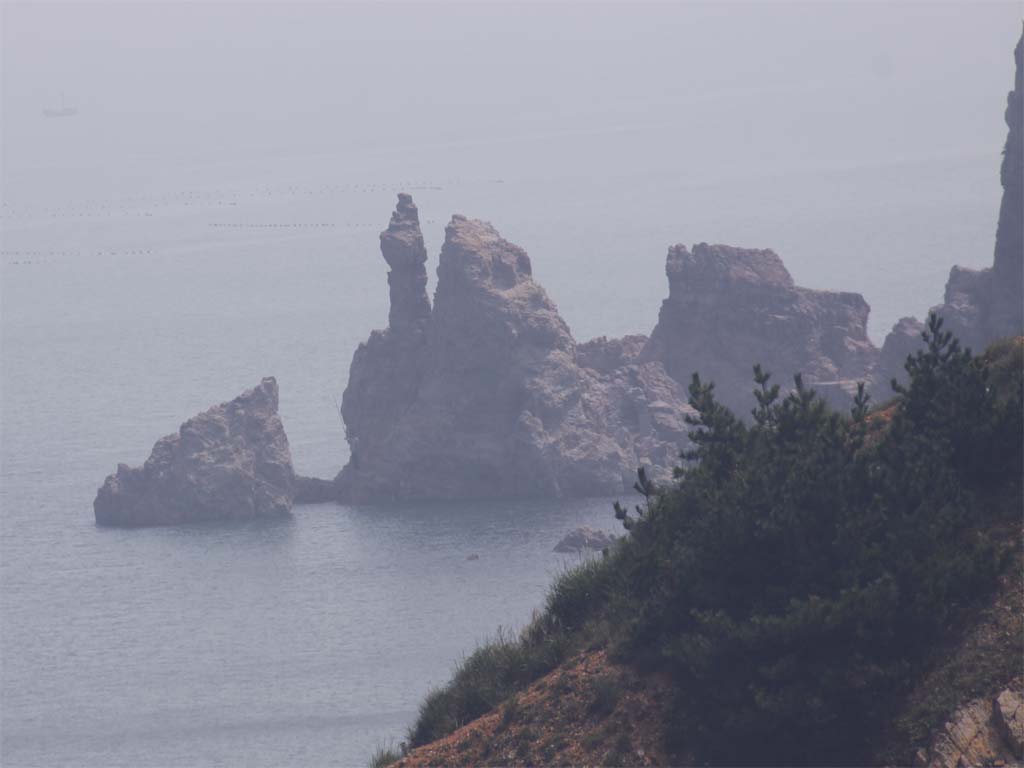 长岛望福（夫）礁 摄影 崂山绿石