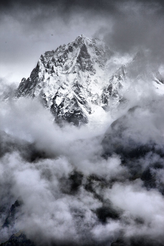 雪山 摄影 觉悟