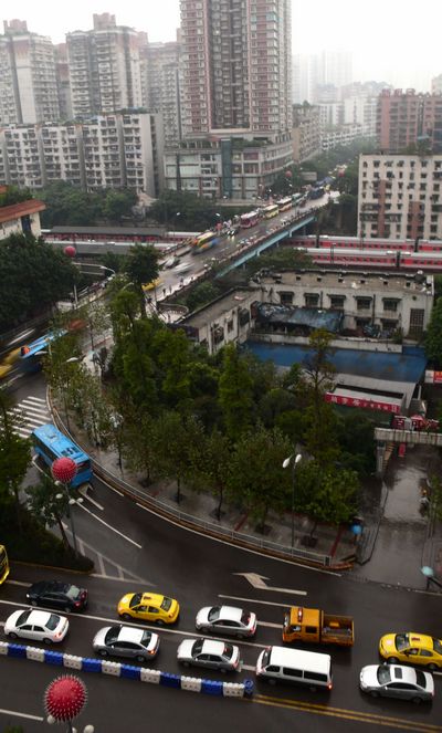 城市的空间----之一 摄影 周蛋炒饭