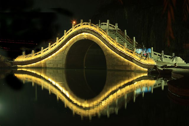 龙潭夜景 摄影 hong2009