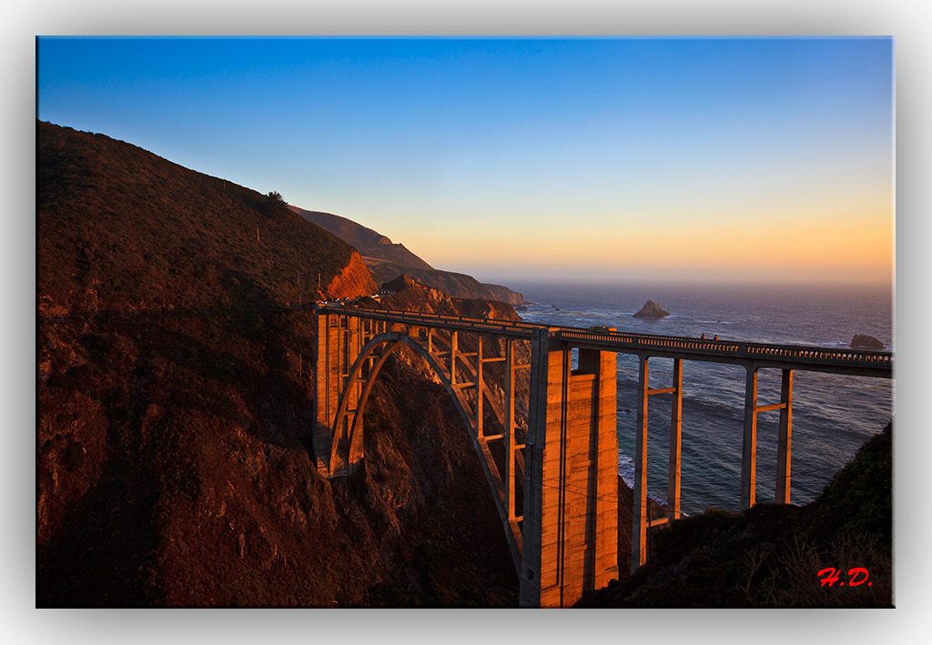 比克斯比河大桥（Bixby Creek Bridge 摄影 hettet