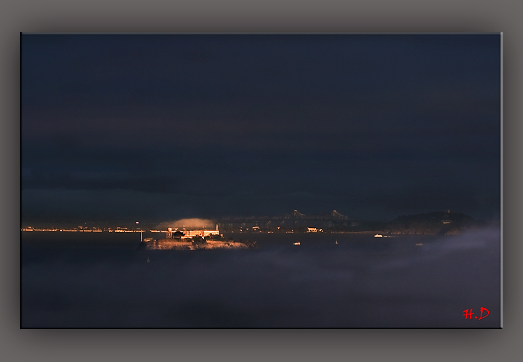 阿卡区滋岛 (Alcatraz Island) 摄影 hettet