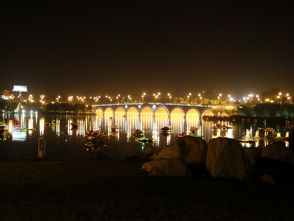 曲江南湖夜景 摄影 老胖子学习