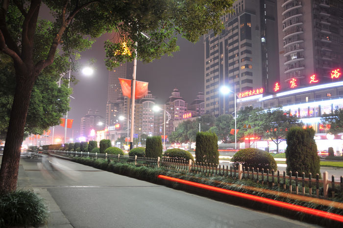 学拍夜景 请各位提提意见  不胜感激（二） 摄影 夕阳霞