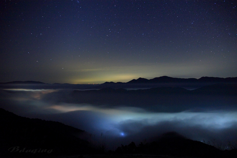 云海   星空 摄影 Bdaqing