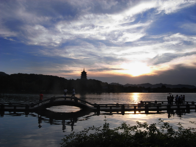 夕照雷峰塔（新西湖风光） 摄影 集束光