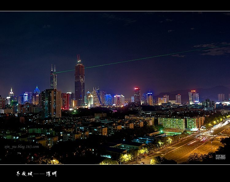 不夜城——深圳 摄影 芯茹