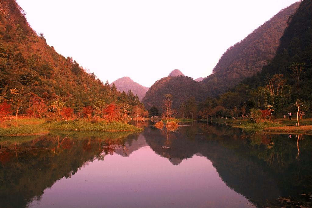 荔波小七孔秋景 摄影 tt2621636