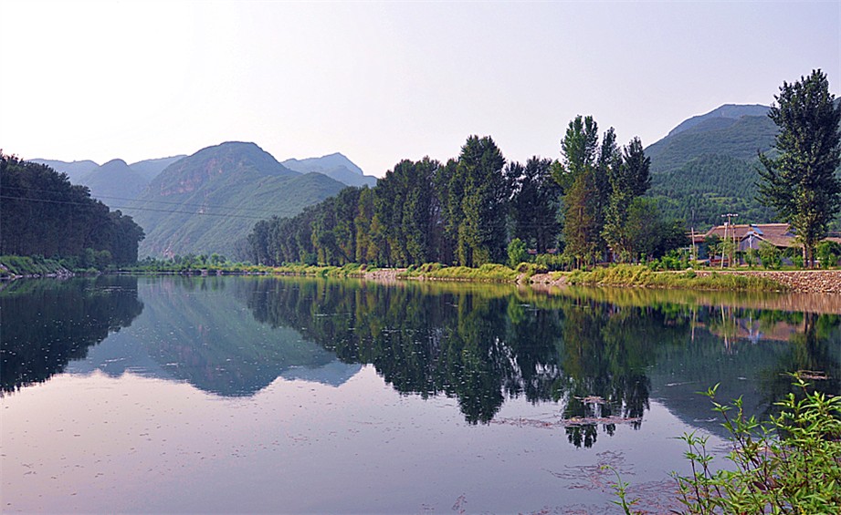 怀柔一景 摄影 湖边