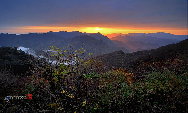 日出光雾山 摄影 随风远行