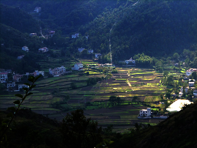 夕阳山村1 摄影 丰雨