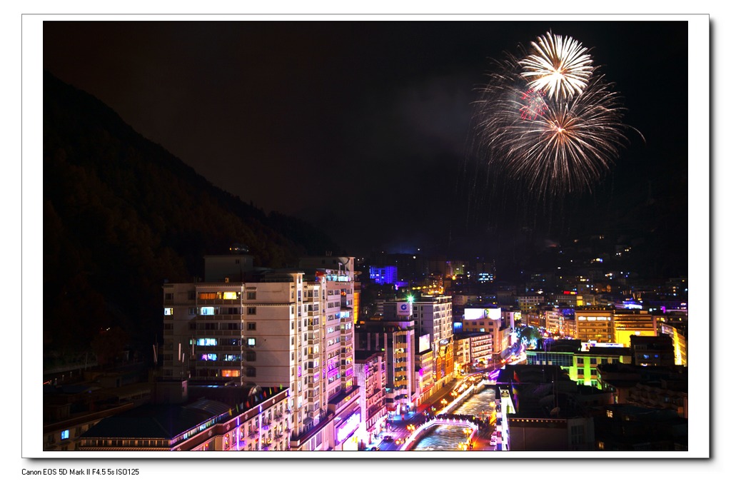 节日之夜 摄影 康定狙击手