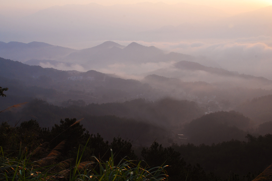 大别山的早晨 摄影 万江