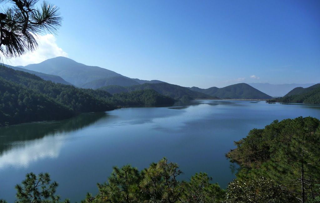 湖光山色 摄影 丽强