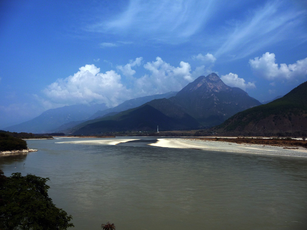 江边一景 摄影 丽强