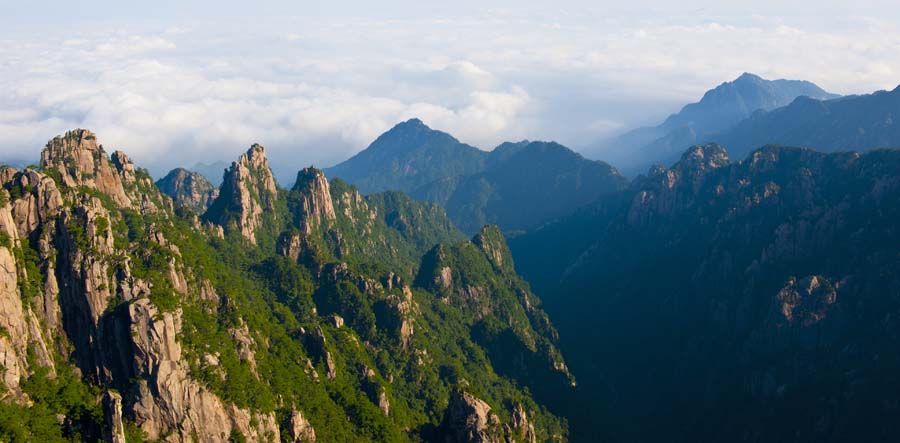 黄山晴峦 摄影 淡墨痕