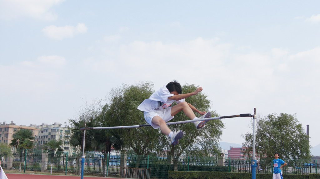 过杆了吗 摄影 逸翼