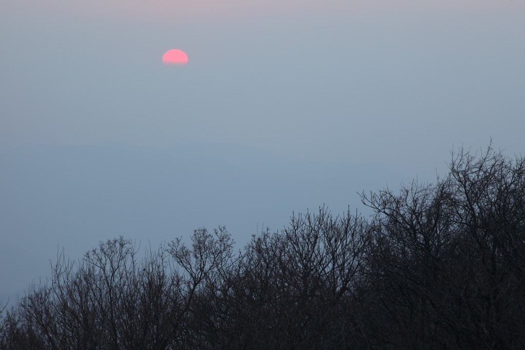 仰慕夕阳 摄影 无限江山