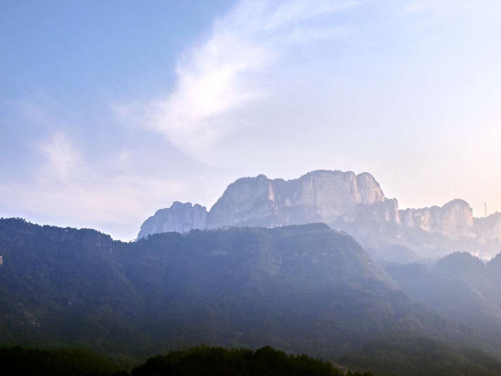 三峡风光--毛公山 摄影 泉城古月