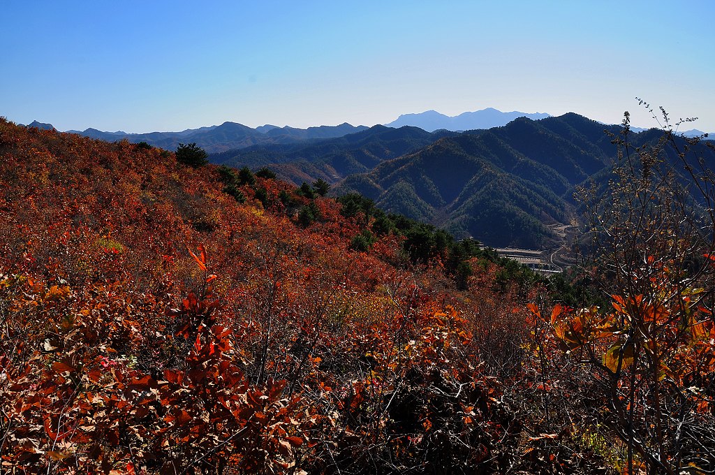 晚秋山色2——重峰叠嶂 摄影 小玩童