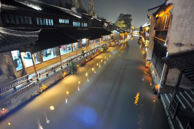 乌镇夜景 摄影 唯长城