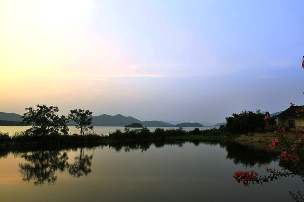 夕阳下的宁静 摄影 四明汉