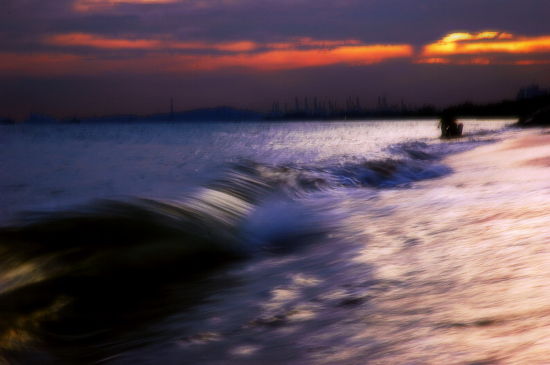 夕阳西下 摄影 春风东流