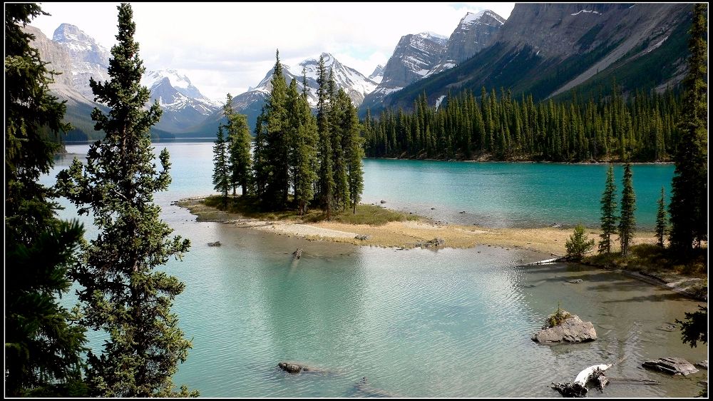 加拿大嘉士伯国家公园-Maligne Lake 摄影 pam