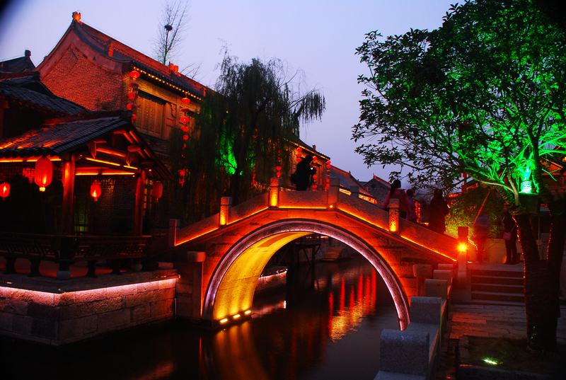 枣庄釆风片-夜景 摄影 冷冷的风