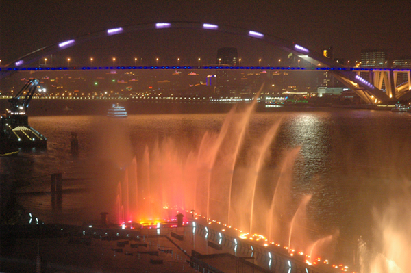 上海世博卢輔大桥夜景 摄影 乐一天